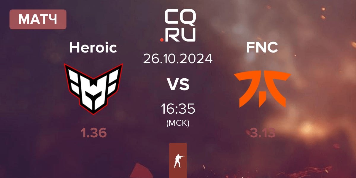 Матч Heroic vs Fnatic FNC | 26.10