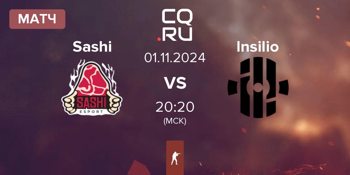 Матч Sashi Esport Sashi vs Insilio | 01.11