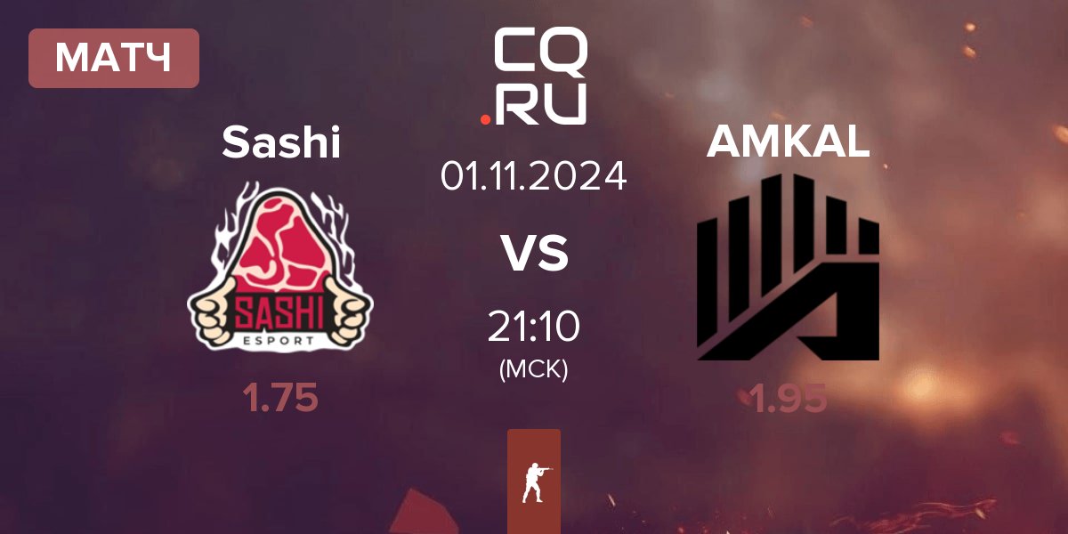 Матч Sashi Esport Sashi vs AMKAL | 01.11