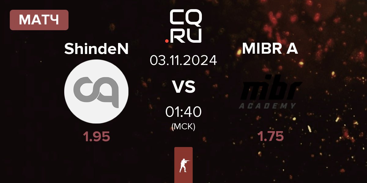 Матч ShindeN vs MIBR Academy MIBR Acad | 03.11