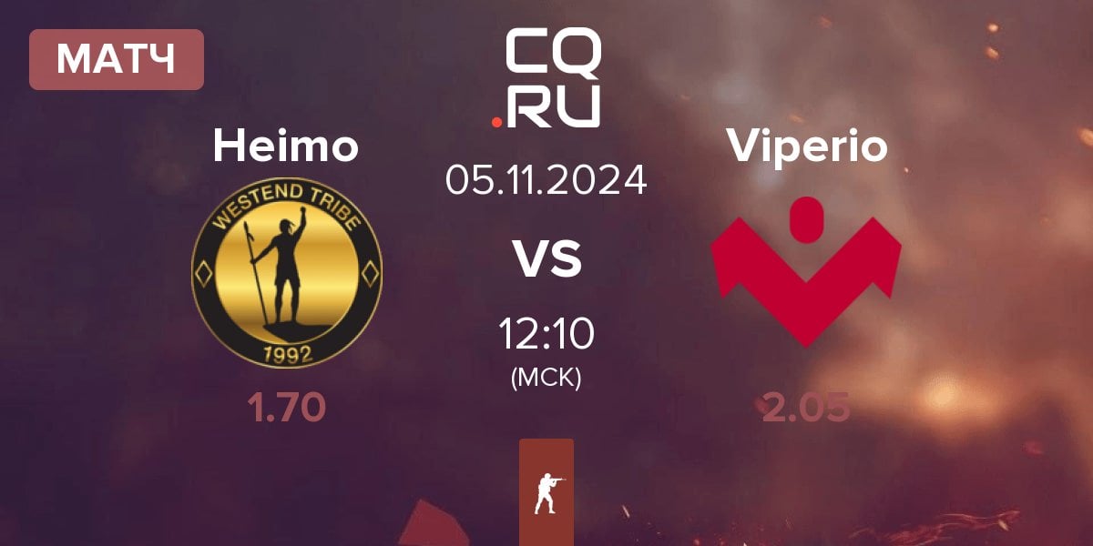 Матч Heimo Esports Heimo vs Viperio | 05.11