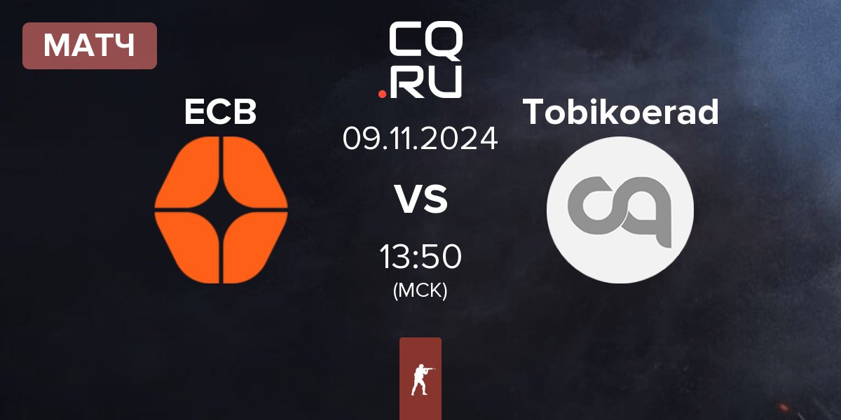 Матч EC BANGA ECB vs Tobikoerad Tobi | 09.11