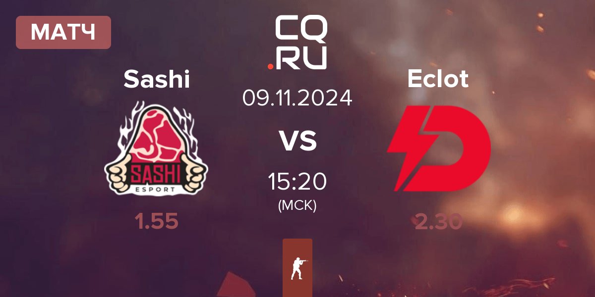 Матч Sashi Esport Sashi vs Dynamo Eclot Eclot | 09.11