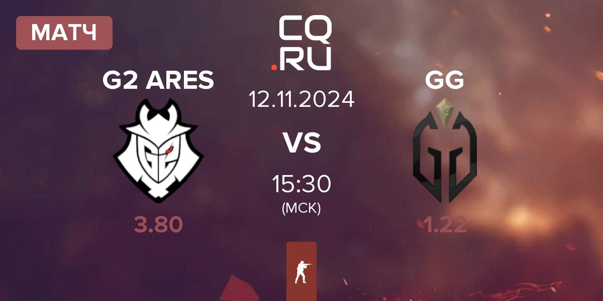 Матч G2 Ares G2 ARES vs Gaimin Gladiators GG | 12.11