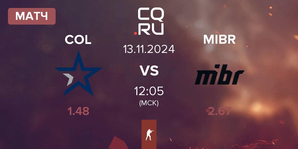 Матч Complexity Gaming COL vs Made in Brazil MIBR | 13.11