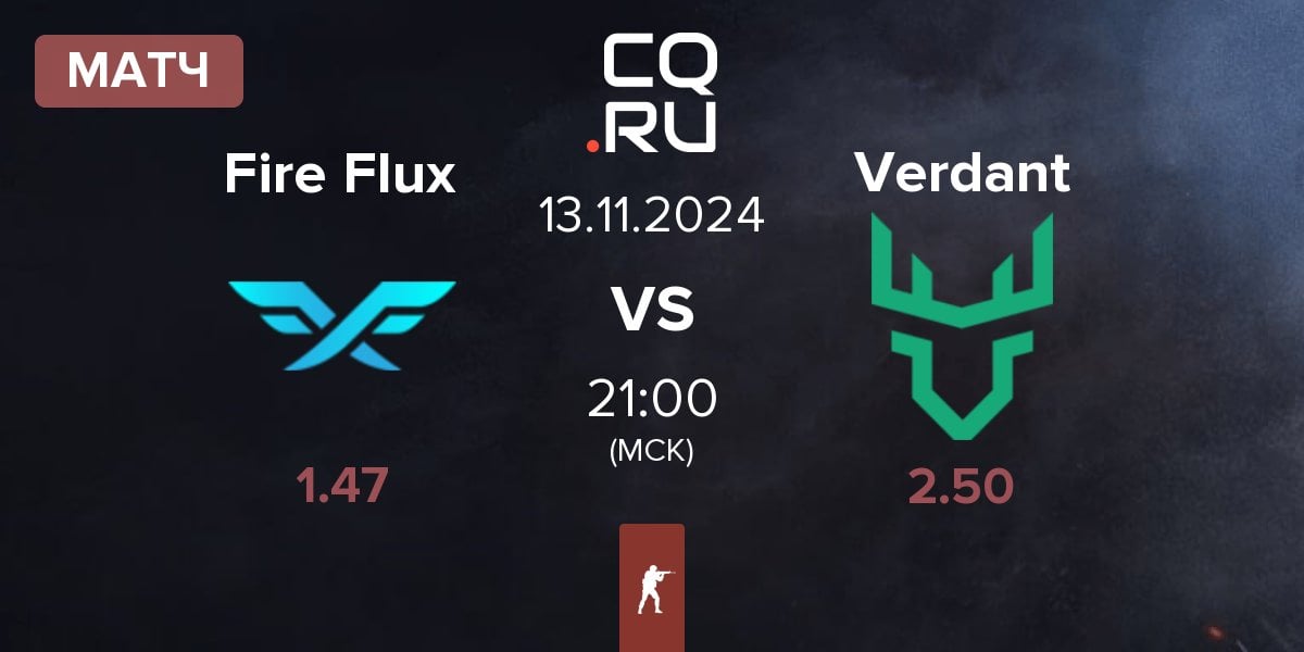 Матч Fire Flux Esports Fire Flux vs Verdant | 13.11