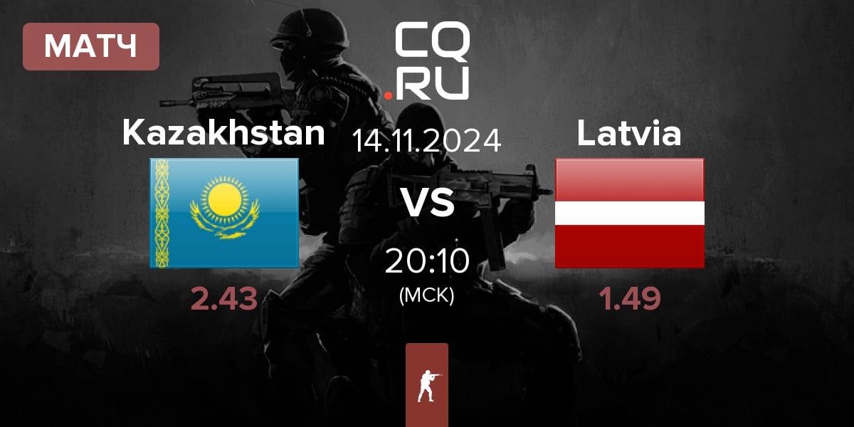 Матч Kazakhstan vs Latvia | 14.11