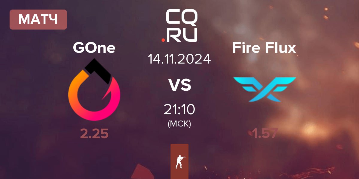 Матч GenOne GOne vs Fire Flux Esports Fire Flux | 14.11