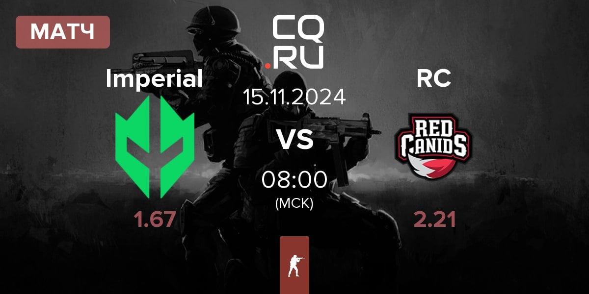 Матч Imperial Esports Imperial vs Red Canids RC | 15.11