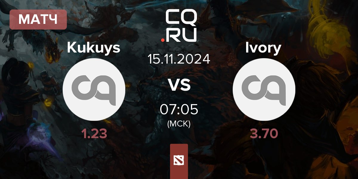 Матч KuKuys Kukuys vs Ivory | 15.11