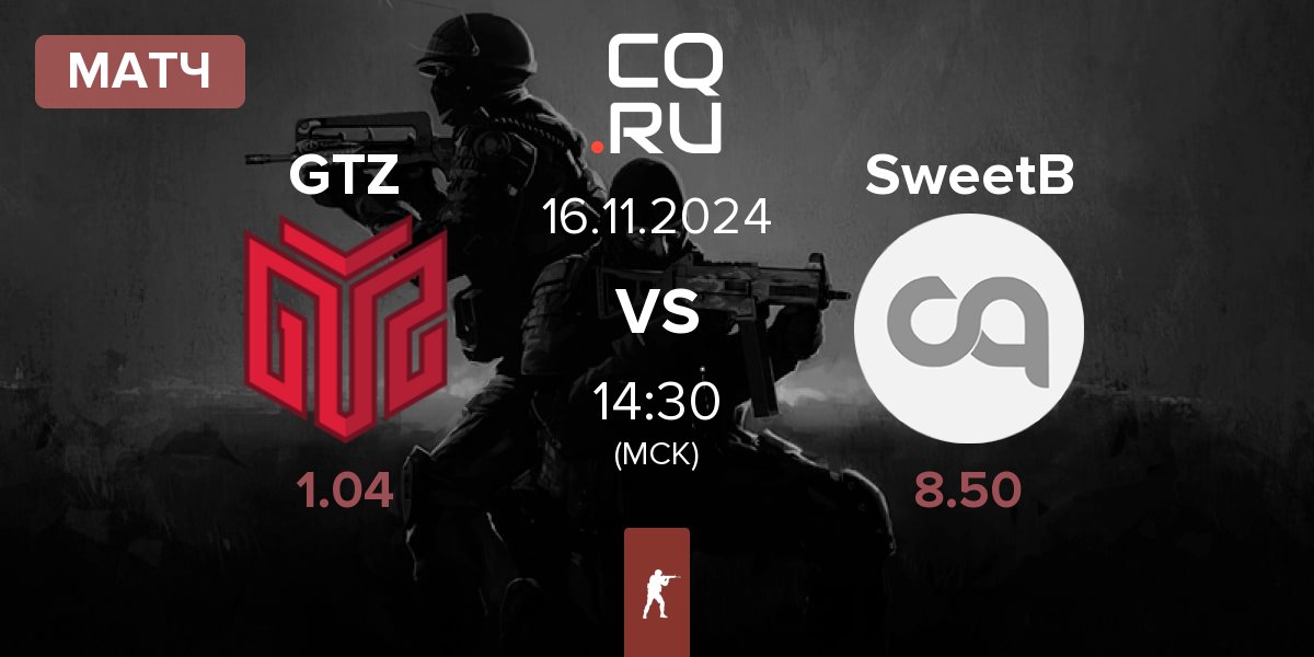 Матч GTZ Bulls Esports GTZ vs SWEET BONANZERS SweetB | 16.11