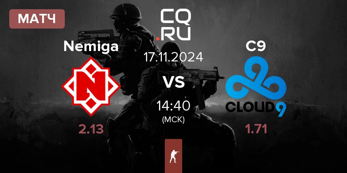 Матч Nemiga Gaming Nemiga vs Cloud9 C9 | 17.11