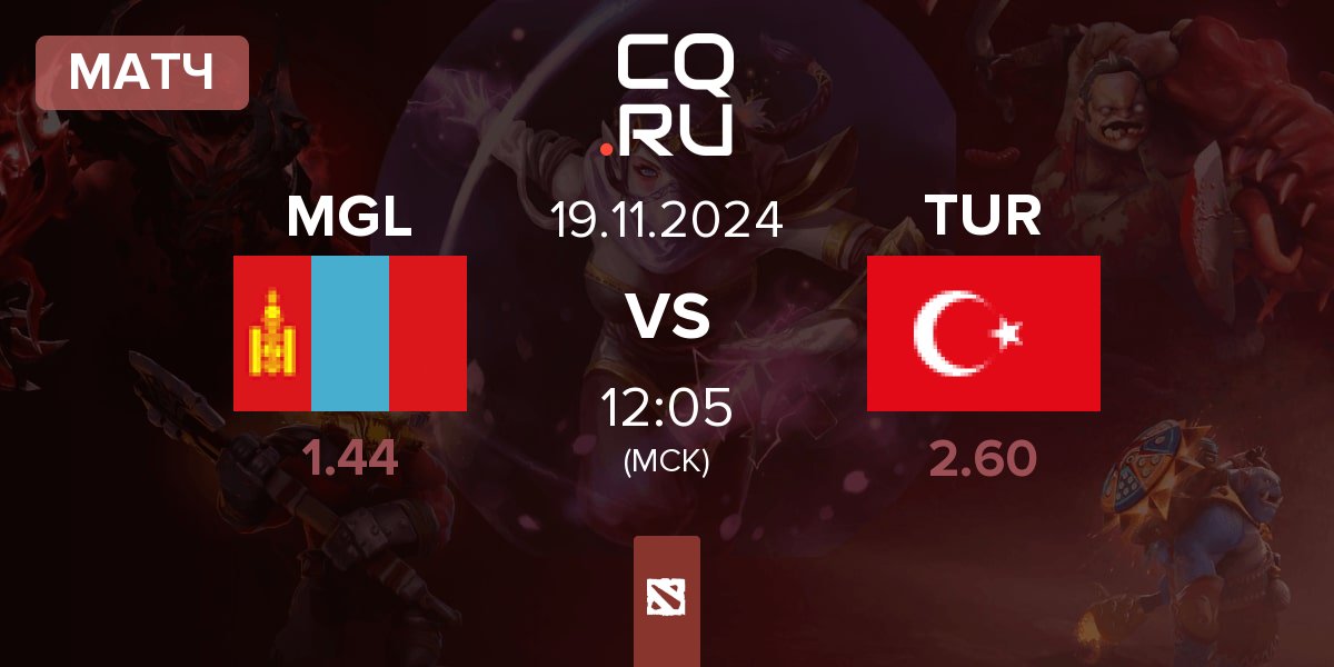 Матч Mongolia MGL vs Turkey TUR | 19.11