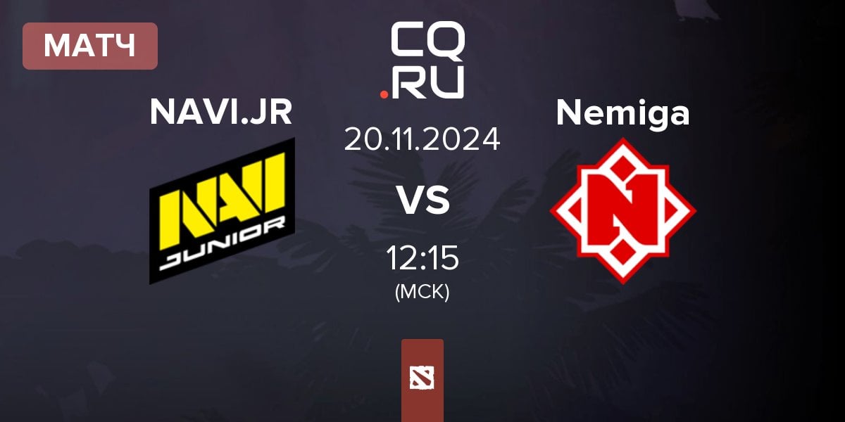 Матч Navi Junior NAVI.JR vs Nemiga Gaming Nemiga | 20.11