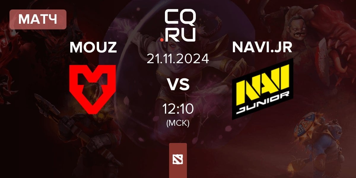 Матч MOUZ vs Navi Junior NAVI.JR | 21.11