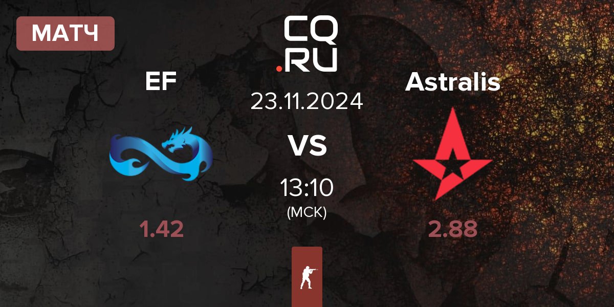 Матч Eternal Fire EF vs Astralis | 23.11