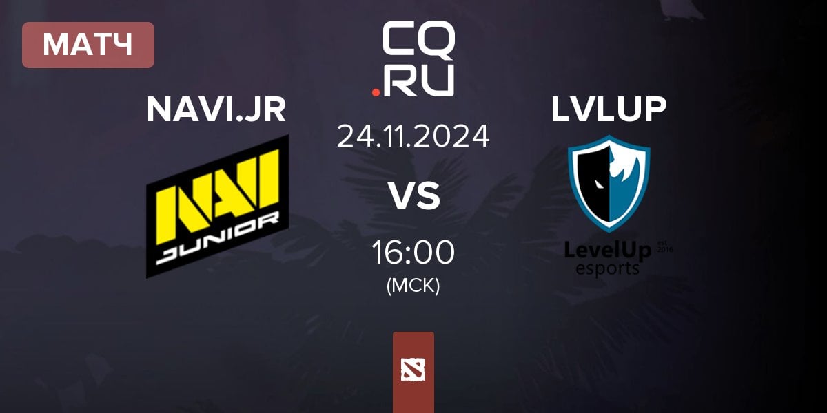 Матч Navi Junior NAVI.JR vs Level UP LVLUP | 24.11