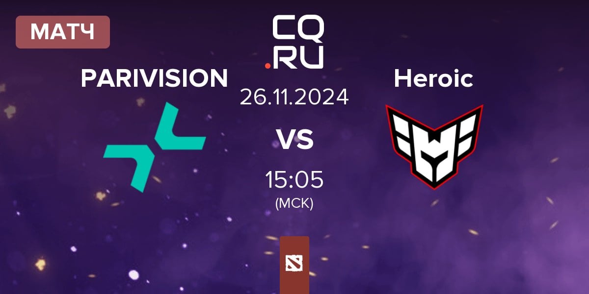 Матч PARIVISION vs Heroic | 26.11