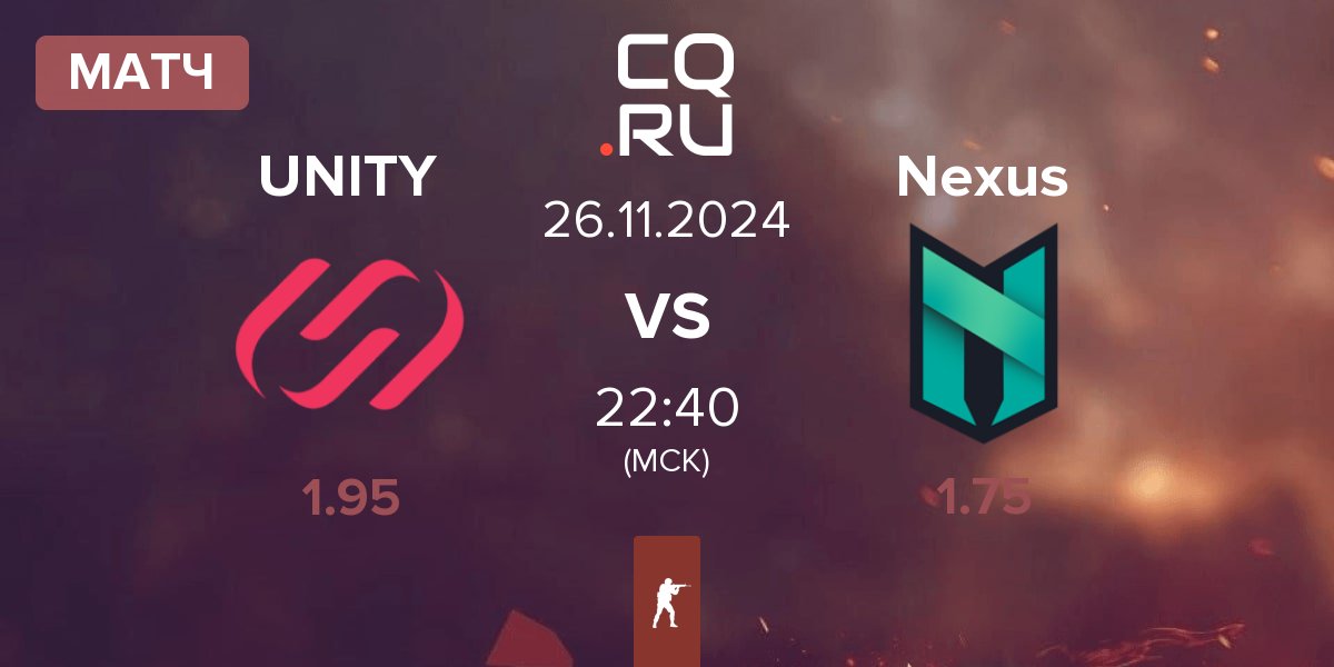 Матч UNiTY Esports UNiTY vs Nexus Gaming Nexus | 26.11