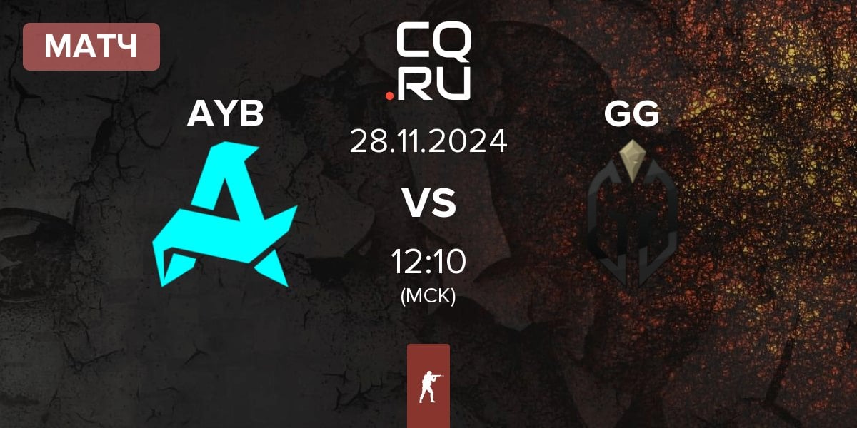 Матч Aurora Young Blud AYB vs Gaimin Gladiators GG | 28.11