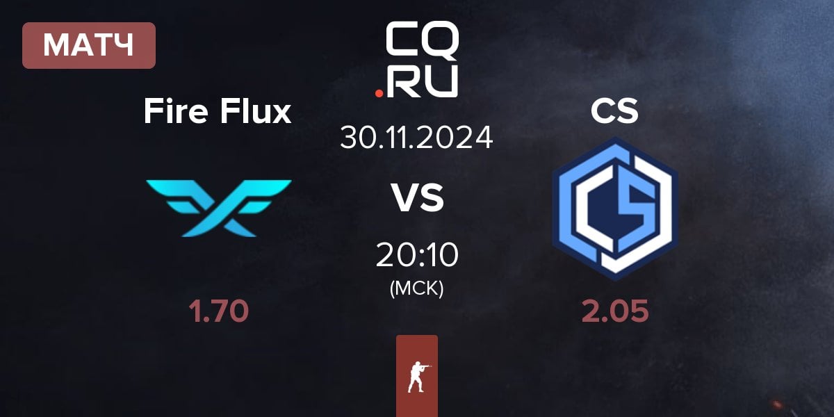 Матч Fire Flux Esports Fire Flux vs CYBERSHOKE Esports CS | 30.11