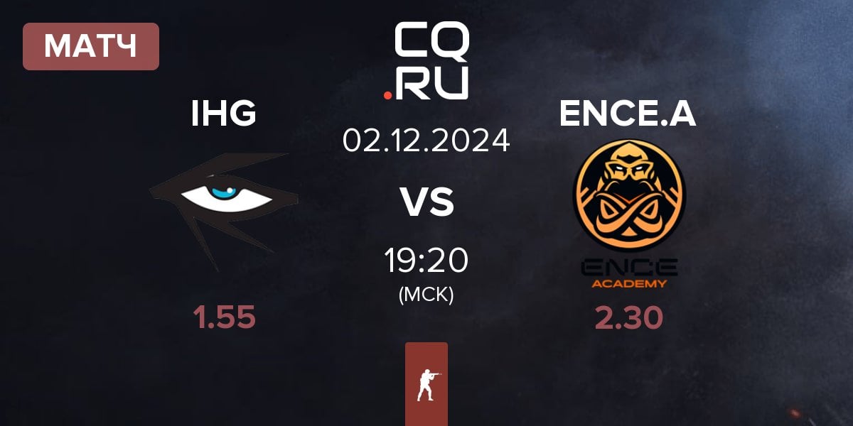 Матч Illuminar Gaming IHG vs ENCE Academy ENCE.A | 02.12