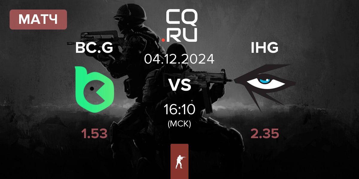 Матч BC.Game Esports BC.G vs Illuminar Gaming IHG | 04.12