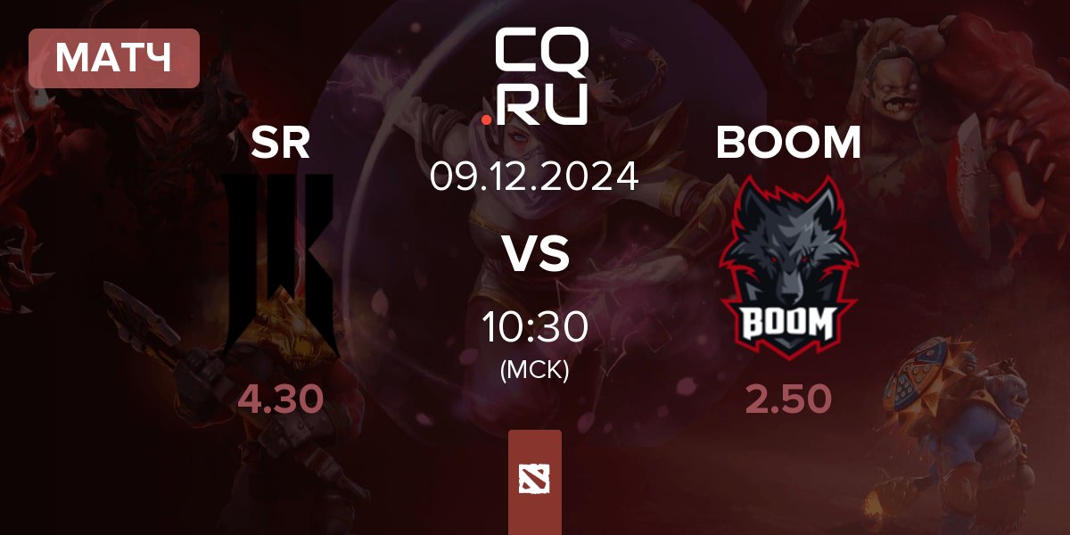 Матч Shopify Rebellion SR vs BOOM Esports BOOM | 09.12