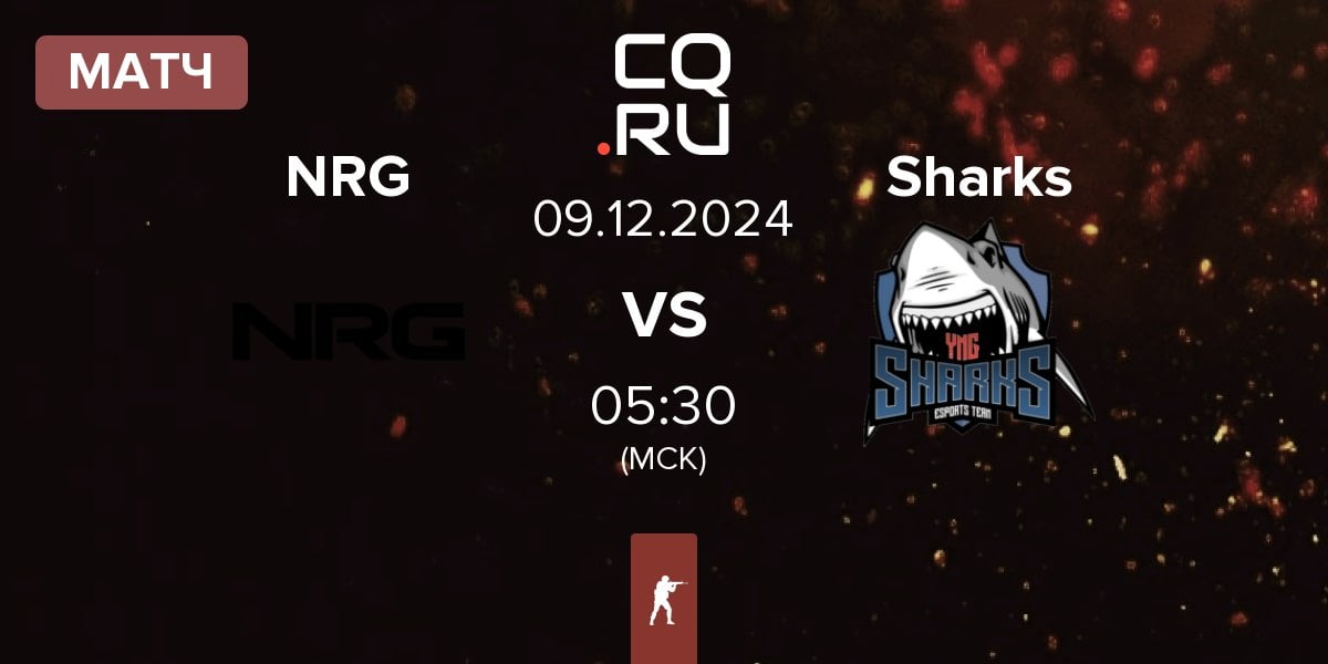 Матч NRG Esports NRG vs Sharks Esports Sharks | 09.12