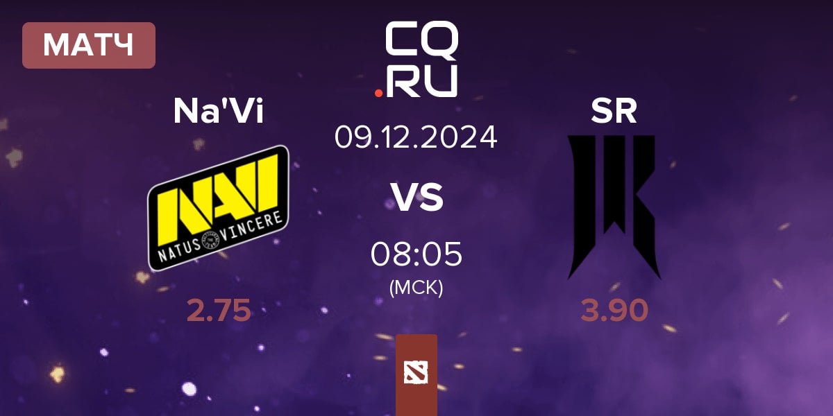 Матч Natus Vincere Na'Vi vs Shopify Rebellion SR | 09.12