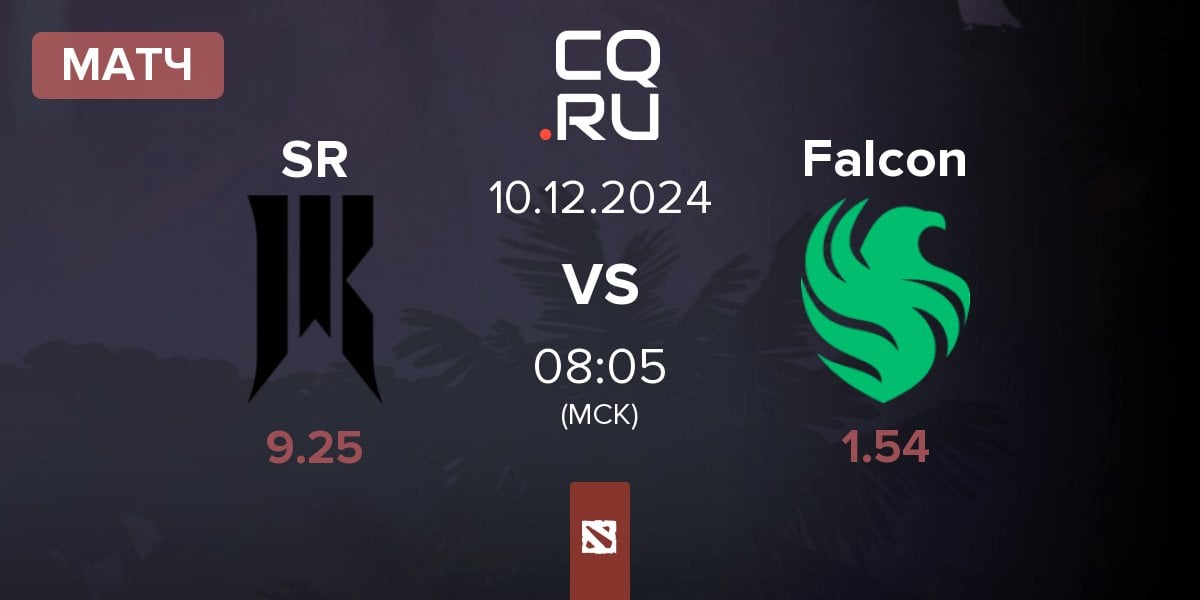 Матч Shopify Rebellion SR vs Team Falcons Falcon | 10.12