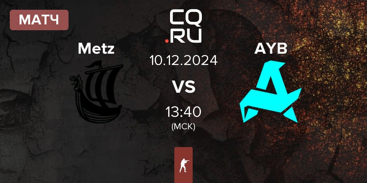 Матч Metizport Metz vs Aurora Young Blud AYB | 10.12