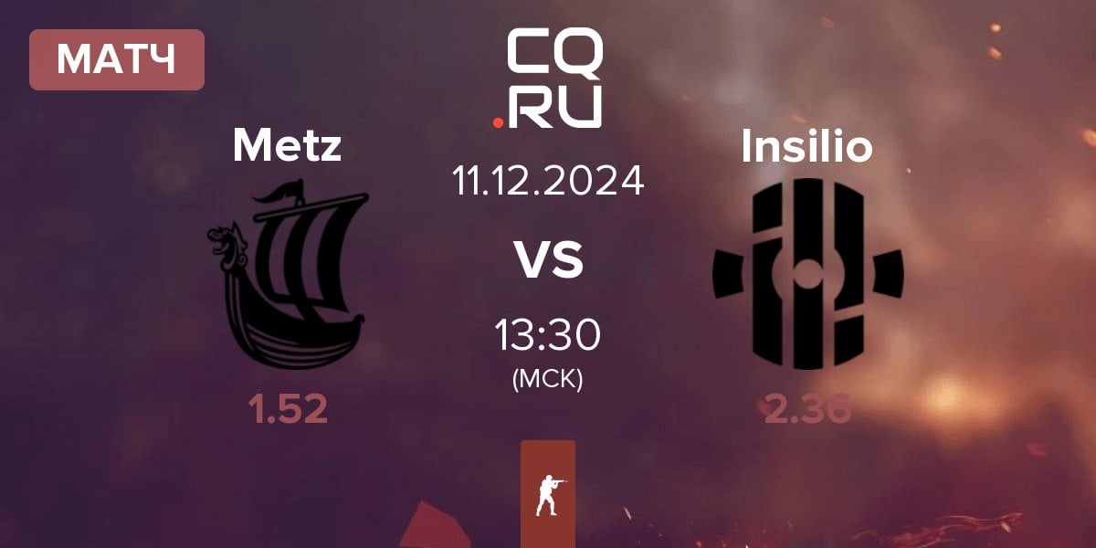 Матч Metizport Metz vs Insilio | 11.12