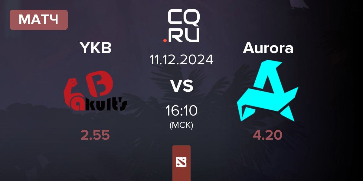 Матч Yakult's Brothers YKB vs Aurora | 11.12