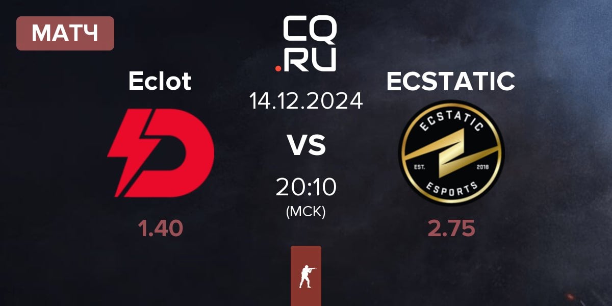 Матч Dynamo Eclot Eclot vs ECSTATIC | 14.12