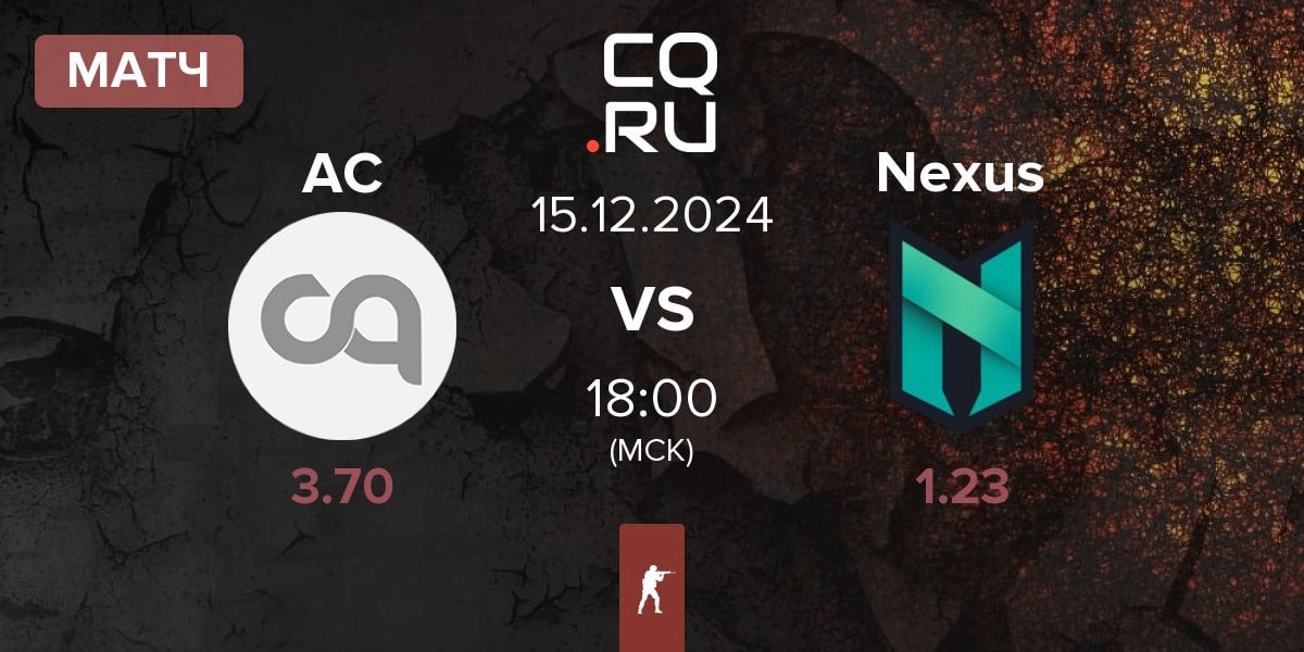 Матч aimclub AC vs Nexus Gaming Nexus | 15.12