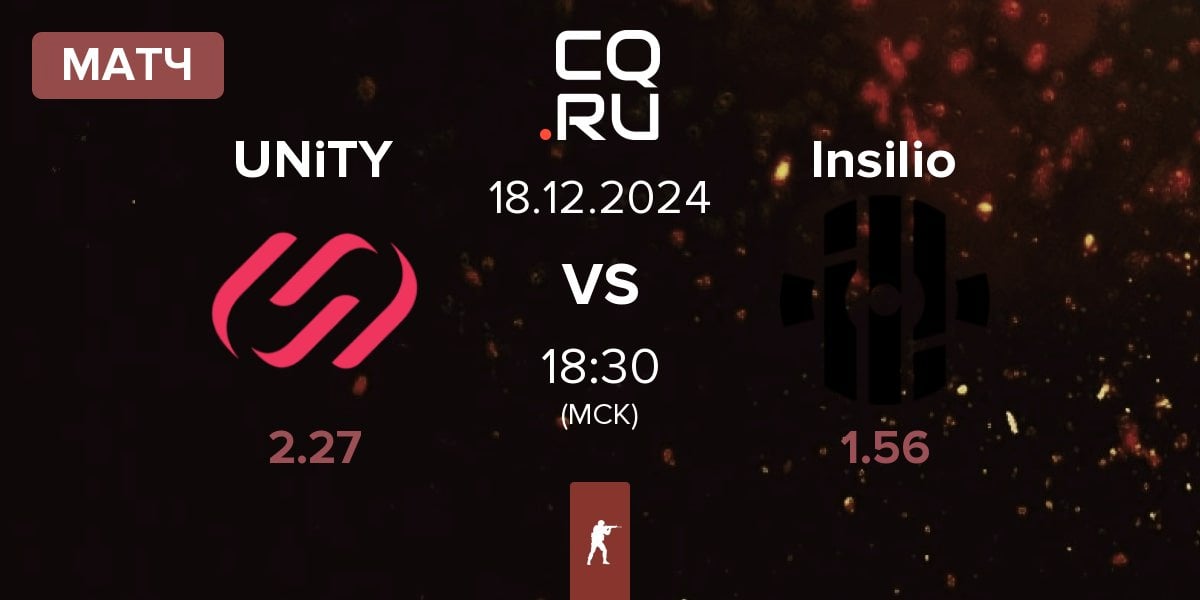 Матч UNiTY Esports UNiTY vs Insilio | 18.12