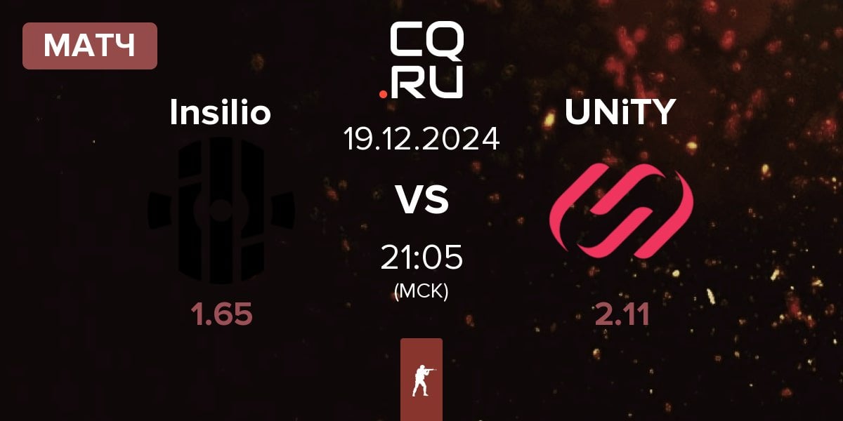 Матч Insilio vs UNiTY Esports UNiTY | 19.12