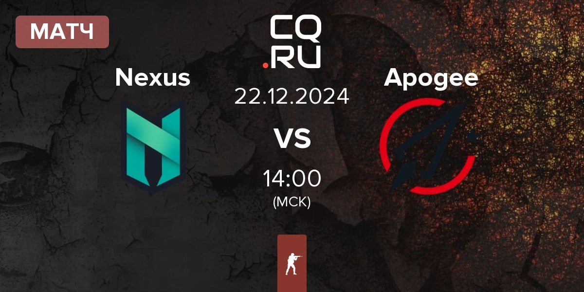 Матч Nexus Gaming Nexus vs Apogee | 22.12