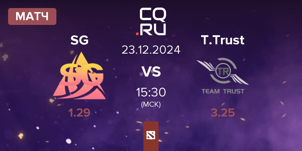 Матч Spiky Gaming SG vs Team Trust T.Trust | 23.12