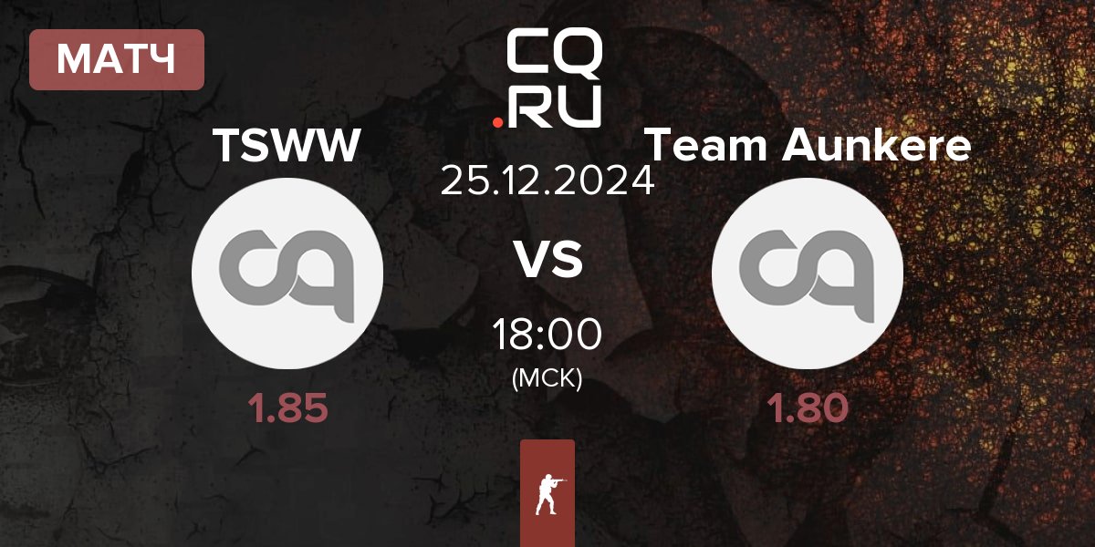 Матч Team skywhywalker TSWW vs Team Aunkere | 25.12