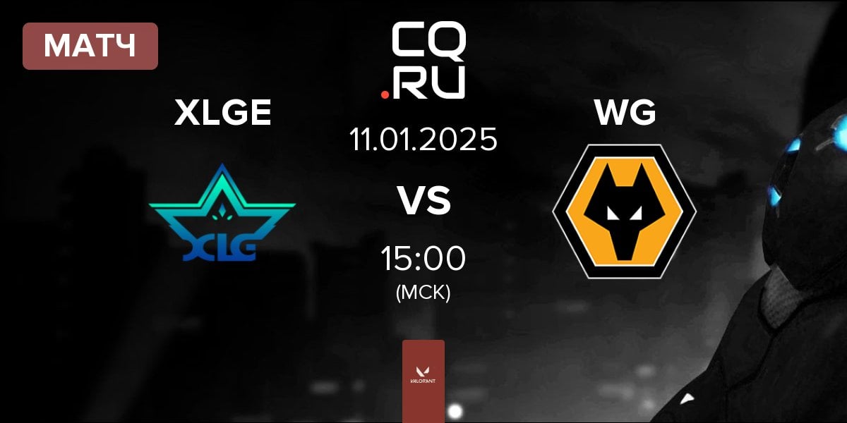 Матч XLG Esports XLGE vs Wolves Esports WG | 11.01