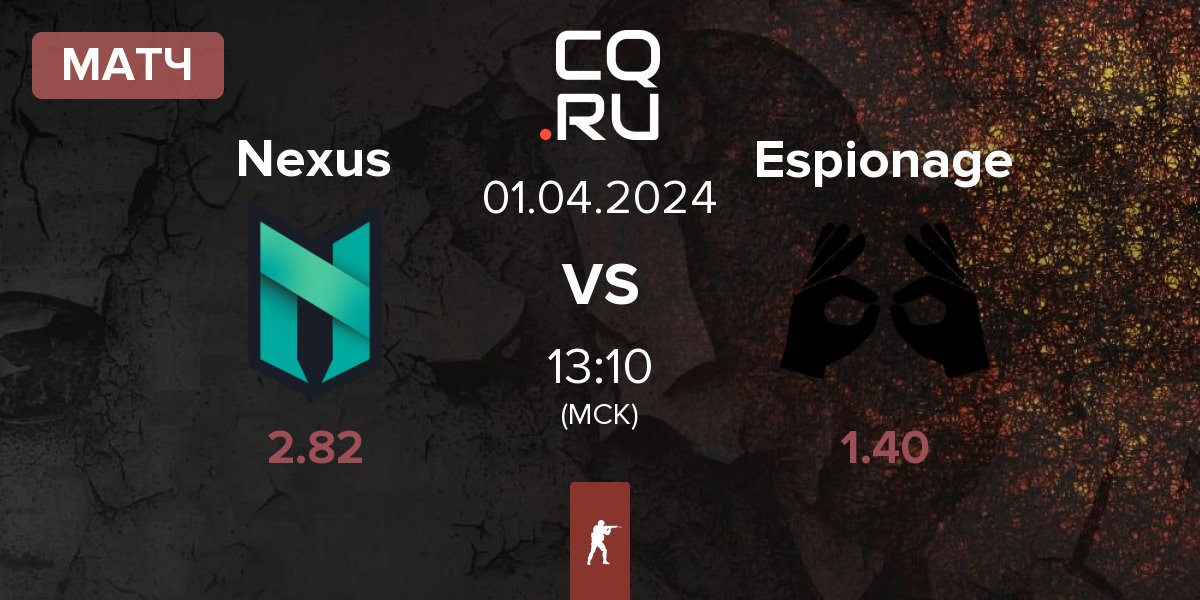 Матч Nexus Gaming Nexus vs Espionage | 01.04