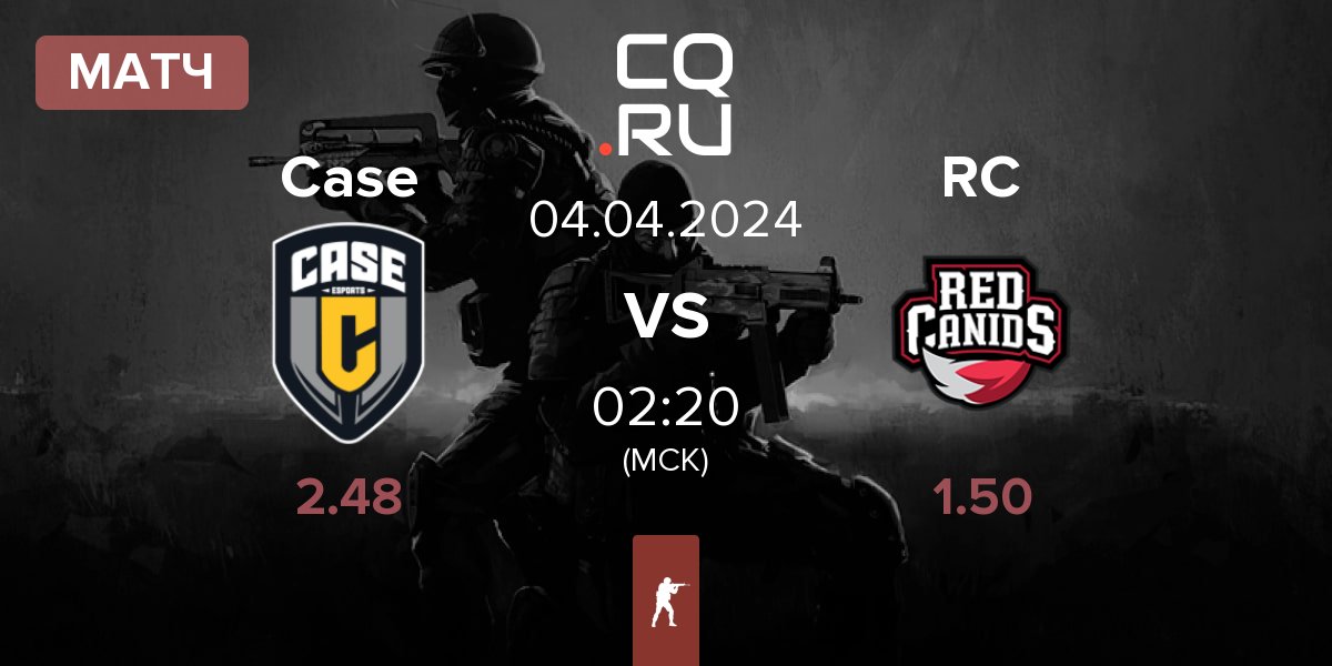 Матч Case Esports Case vs Red Canids RC | 04.04