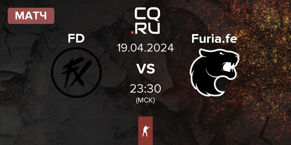 Матч Fluxo Demons FD vs FURIA Esports Female Furia.fe | 19.04