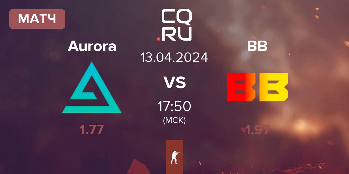 Матч Aurora Gaming Aurora vs BetBoom BB | 13.04
