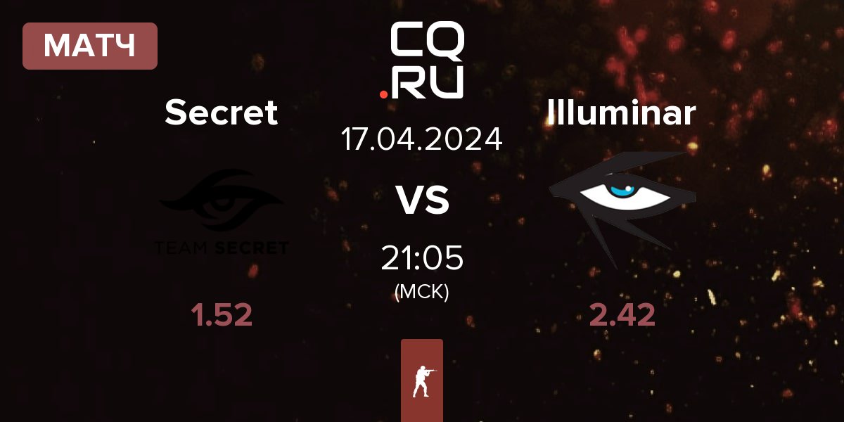 Матч Team Secret Secret vs Illuminar Gaming Illuminar | 17.04