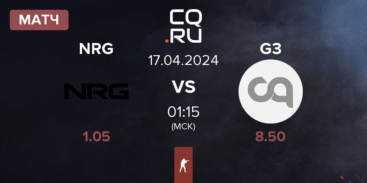 Матч NRG Esports NRG vs G3 | 17.04