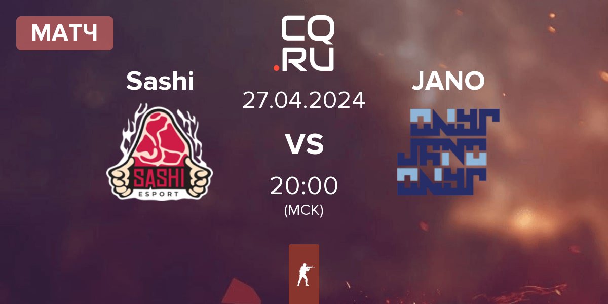 Матч Sashi Esport Sashi vs JANO Esports JANO | 27.04