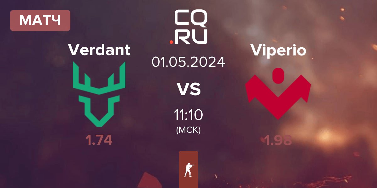 Матч Verdant vs Viperio | 01.05